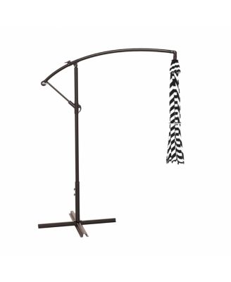 10 ft Outdoor Patio Cantilever Umbrella with Weight Base