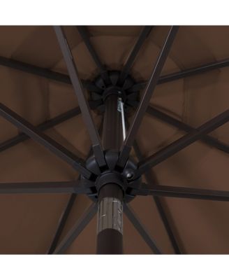 9 Ft Outdoor Patio Market Umbrella with Tilt and Crank