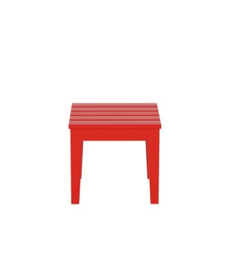 Outdoor Patio Modern Adirondack Side Table