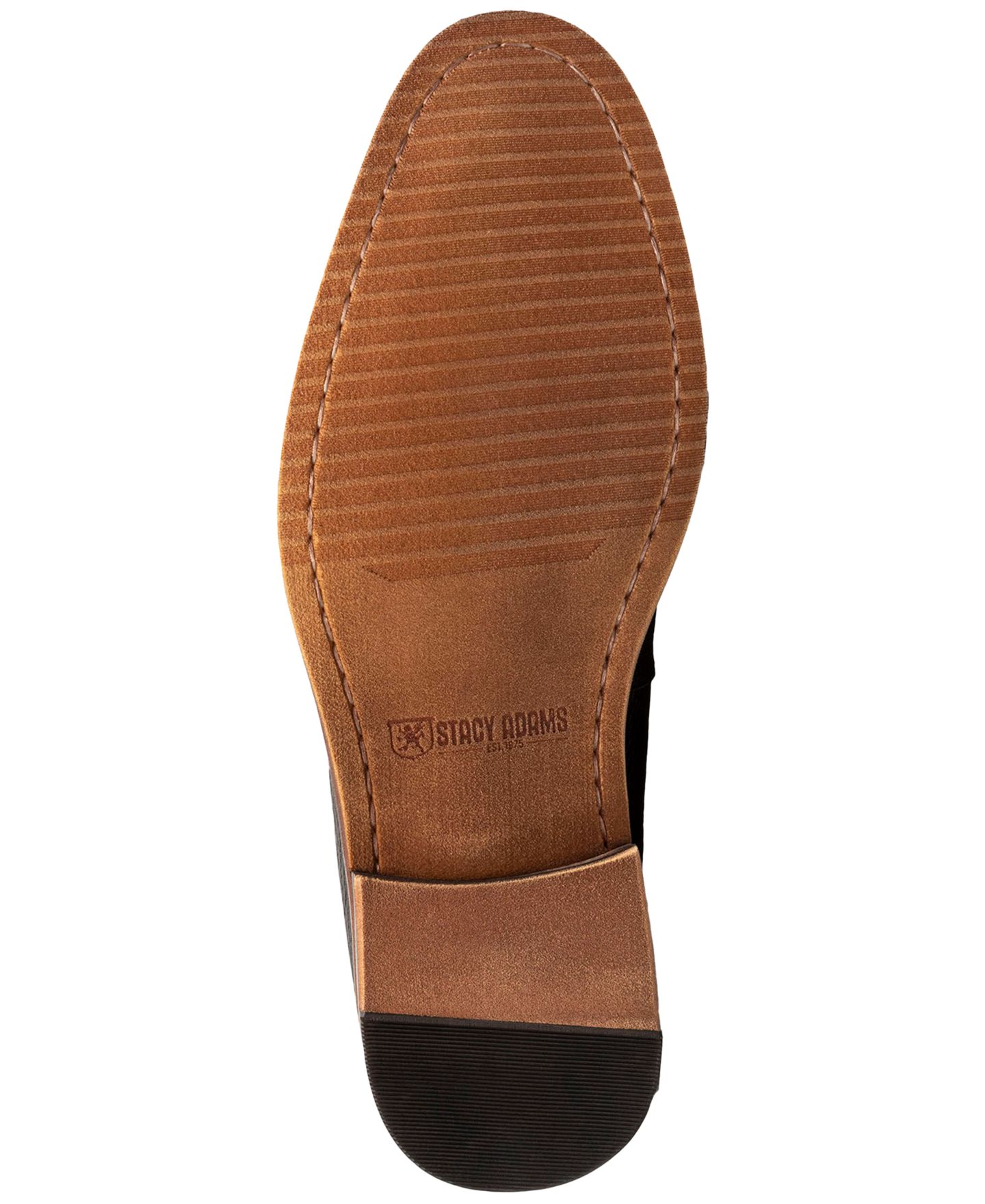 Мужские туфли Stacy Adams Prentice Slip-On, цвет: Чёрный — фото 7