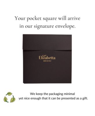 Men's Pascal - Double Sided Silk Pocket Square for Men