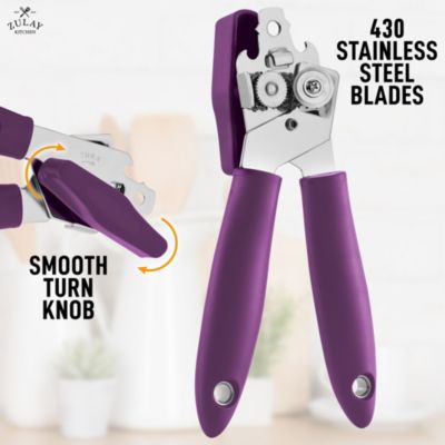 Heavy Duty Wide Grip Smooth Edge 2 in 1 Can Opener