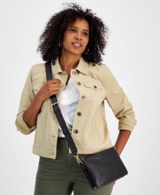 Double Compartment Crossbody, Exclusively at Macy's