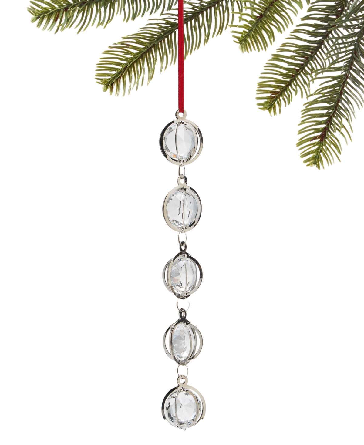 Holiday Lane Jeweled Elegance Crystal Drop Ornament, Exclusively At Macy's In No Color