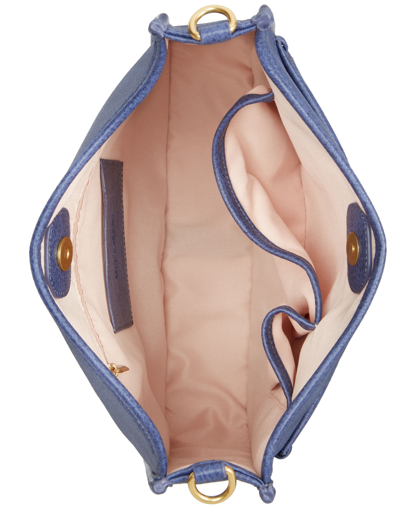 Женская сумка Style & Co Whipstitch Medium Crossbody, цвет: Синий — фото 2