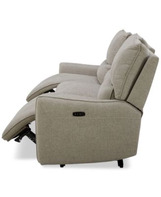 Olper 3-Pc. Fabric Zero Wall Sofa with 2 Power Recliners Chairs, Created for Macy's	