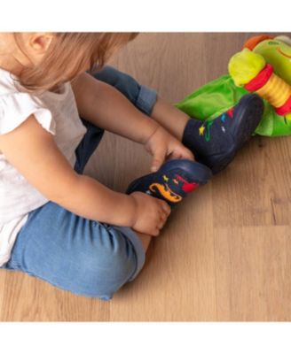 Infant Boys Breathable Washable Non-Slip Sock Shoes Dinos