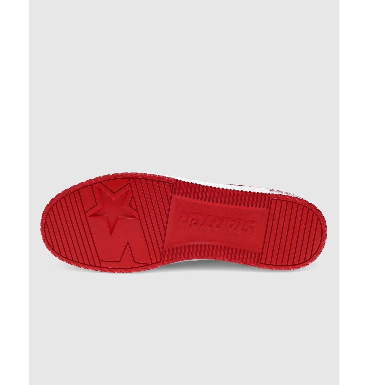 Shop Starter Men's Lfs 1 Tm Sneaker In Red,white