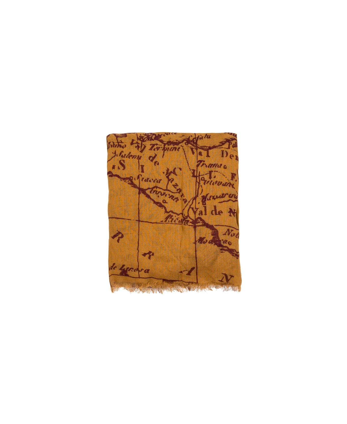 Patricia Nash Vintage Print Scarf In Signature Map