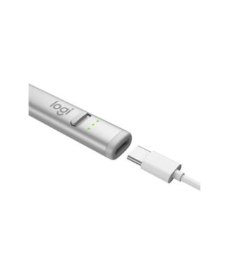 914-000070 Crayon Digital Pencil for iPads with USB-C Port - Silver