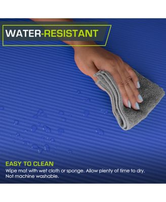 Extra Thick Yoga and Pilates Mat with Sling, 1/2 Inch