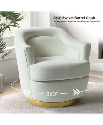 Modern Round Accent Chair for Living Room Bedroom