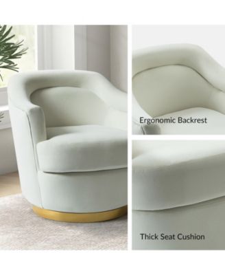 Modern Round Accent Chair for Living Room Bedroom