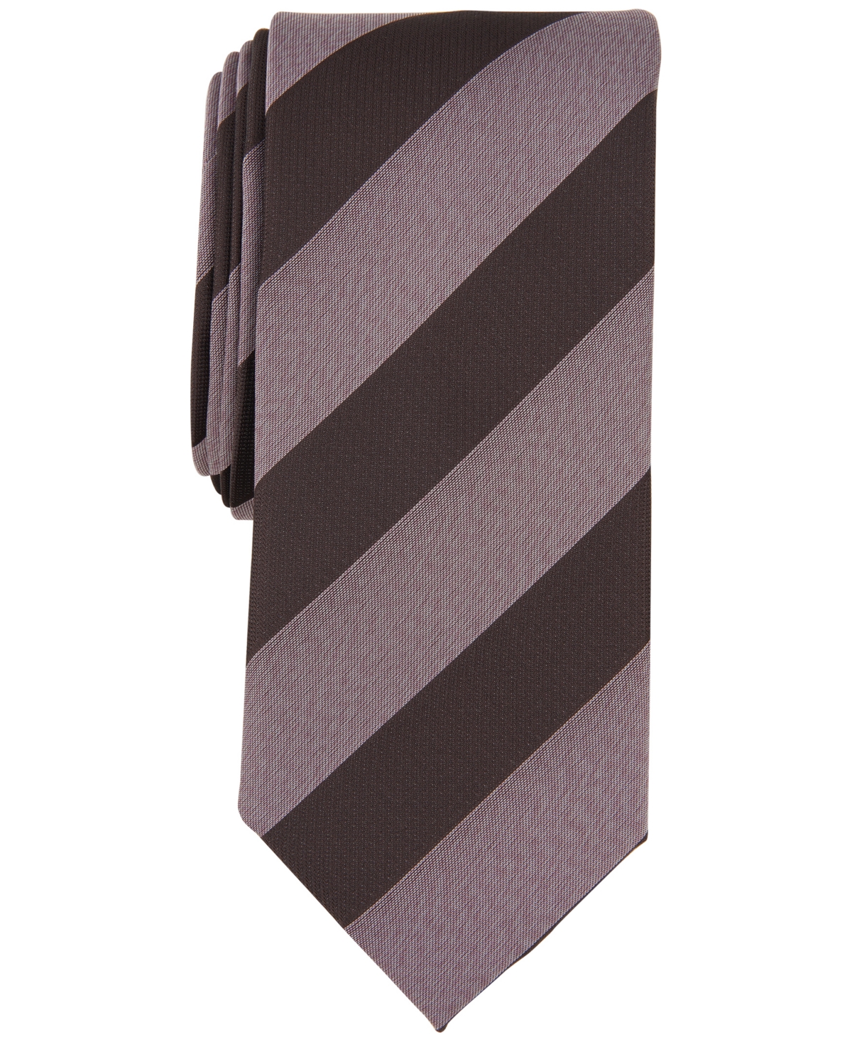 Shop Tallia Men's Casella Stripe Tie In Pink