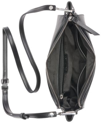 Garnet Adjustable Top Zipper Crossbody