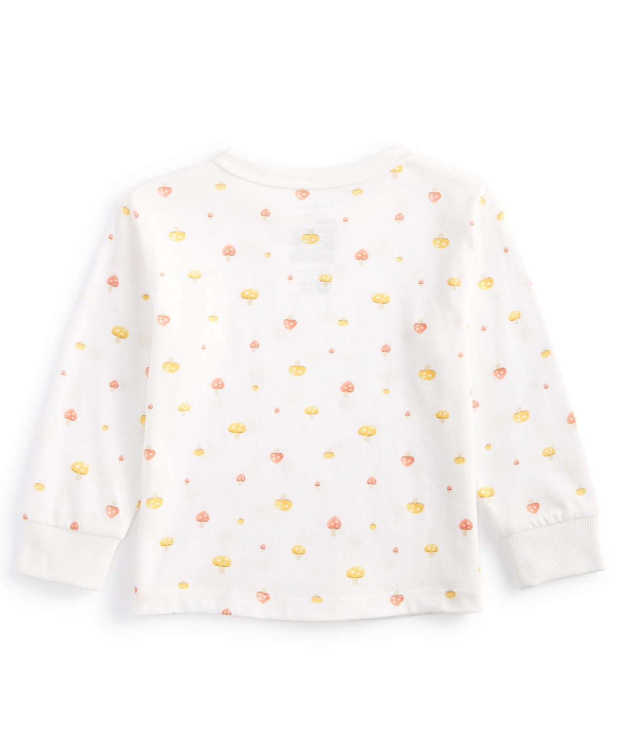 First Impressions Baby Boys Mushroom Printed Long-Sleeve T-Shirt, Created for Macy's