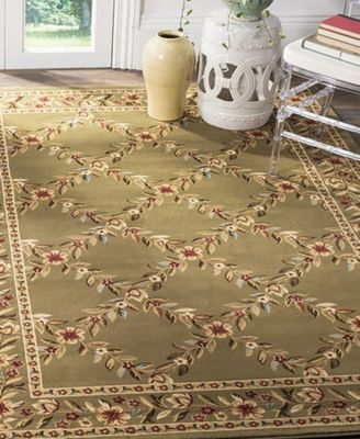 Lyndhurst LNH557 Green 8' x 11' Area Rug