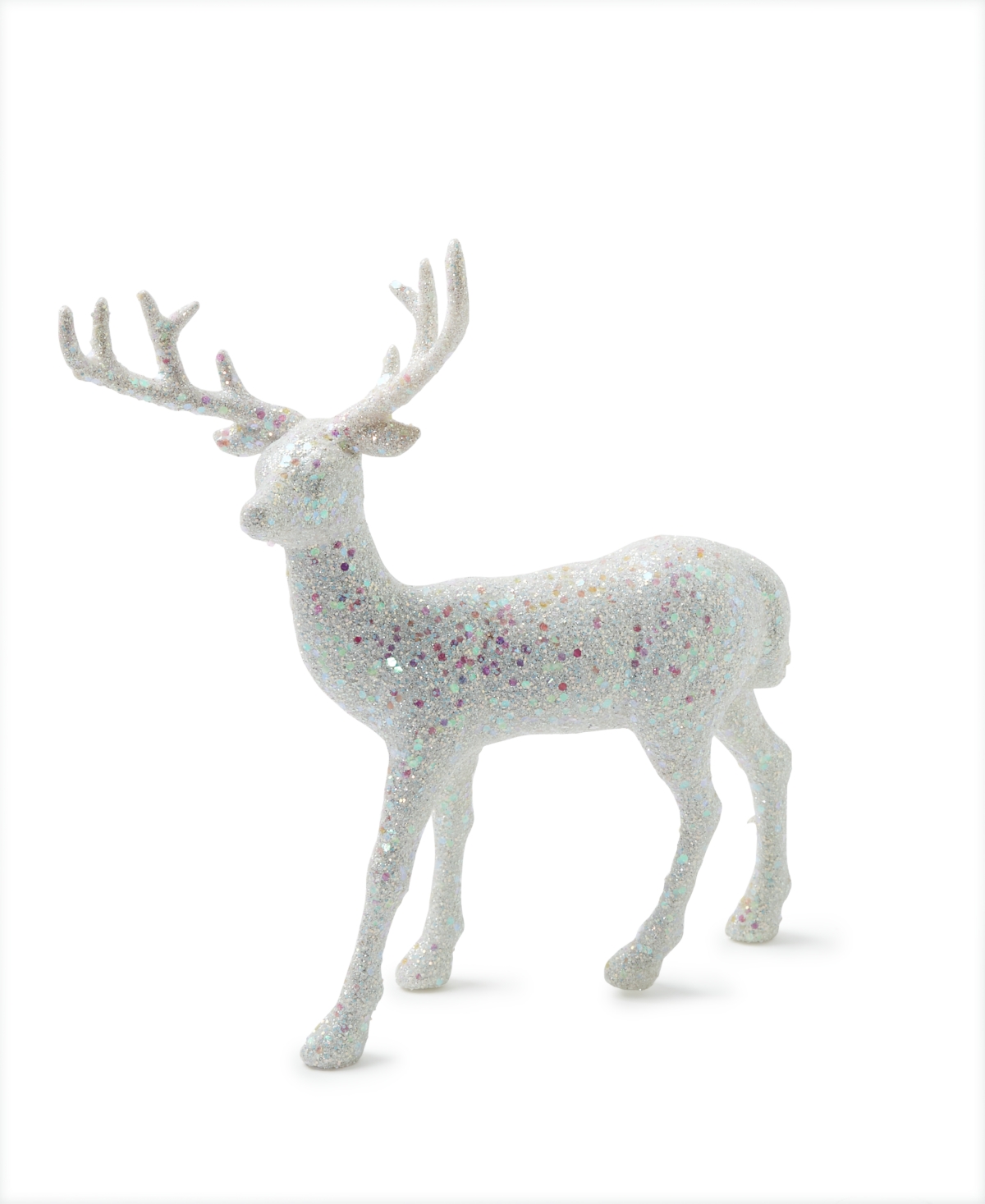 Holiday Lane Sugar Plum Sequinned Standing Reindeer, Exclusively at Macy's