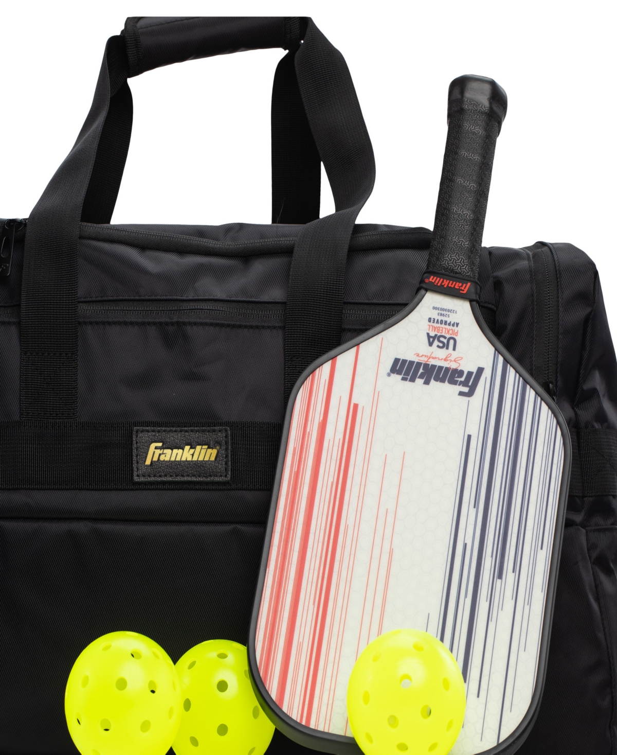 Shop Franklin Sports Pickleball Elite Duffle Bag In Black