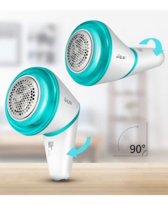 Ergonomic Rechargeable Lint Remover and Fabric Shaver