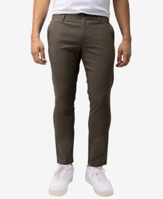Men's Trouser Slit Patch Pocket Nylon Pants