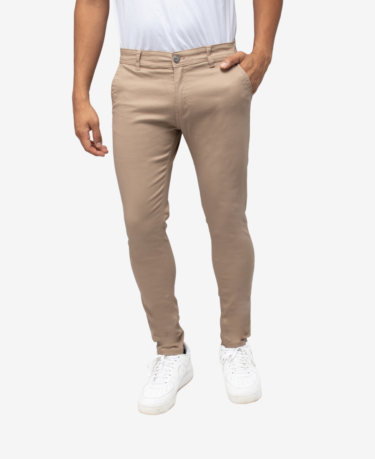 Shop X-ray Men's Five Pocket Commuter Pants In White