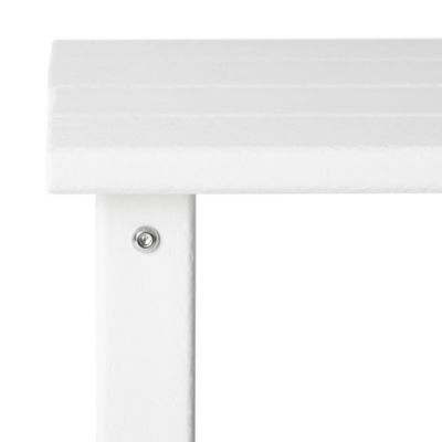 3 Piece Set Outdoor Folding Adirondack Chairs with Side Table