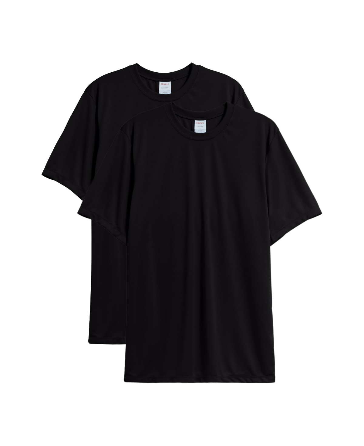Shop Hanes Sport Cool Dri Men's Performance T-shirt, 2-pack In Black