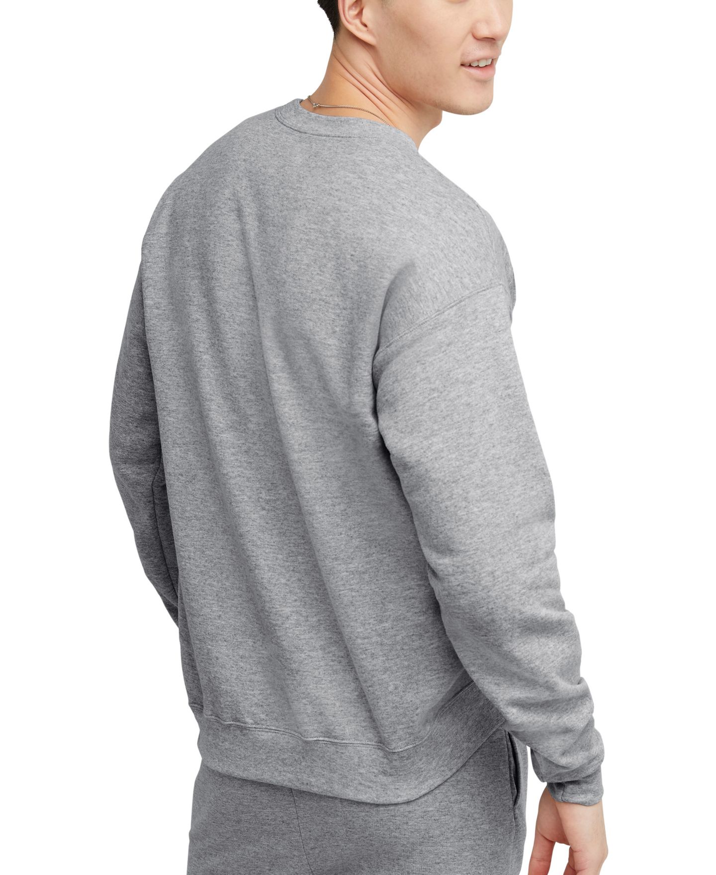 Мужской флисовый свитшот Hanes EcoSmart, набор из 2 шт, цвет: Чёрный — фото 13