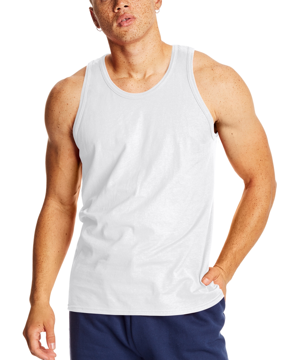Shop Hanes X-temp Men's Performance Tank Top, 2-pack In White