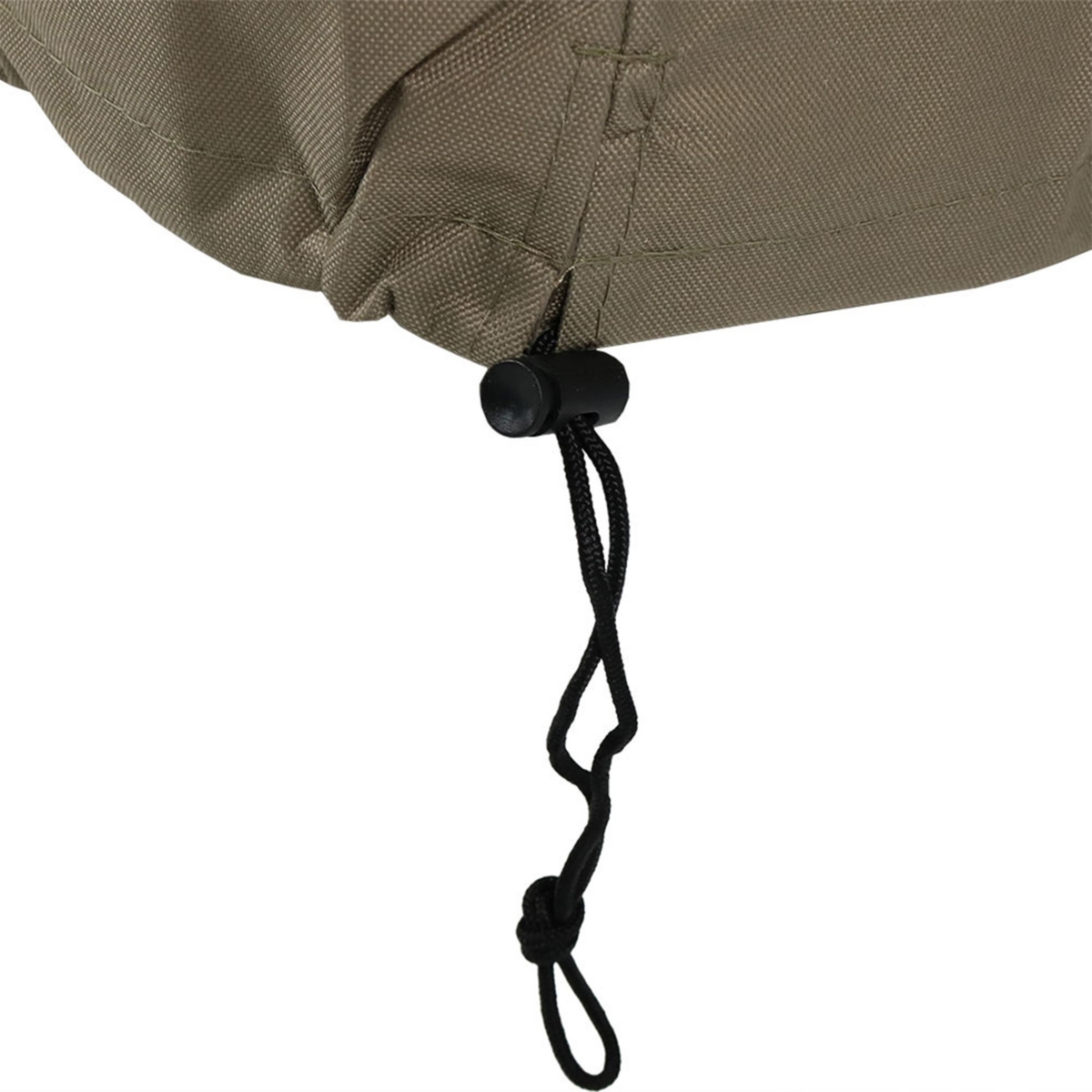 Sunnydaze Decor Weather-Resistant Polyester Firewood Log Rack Cover - Khaki