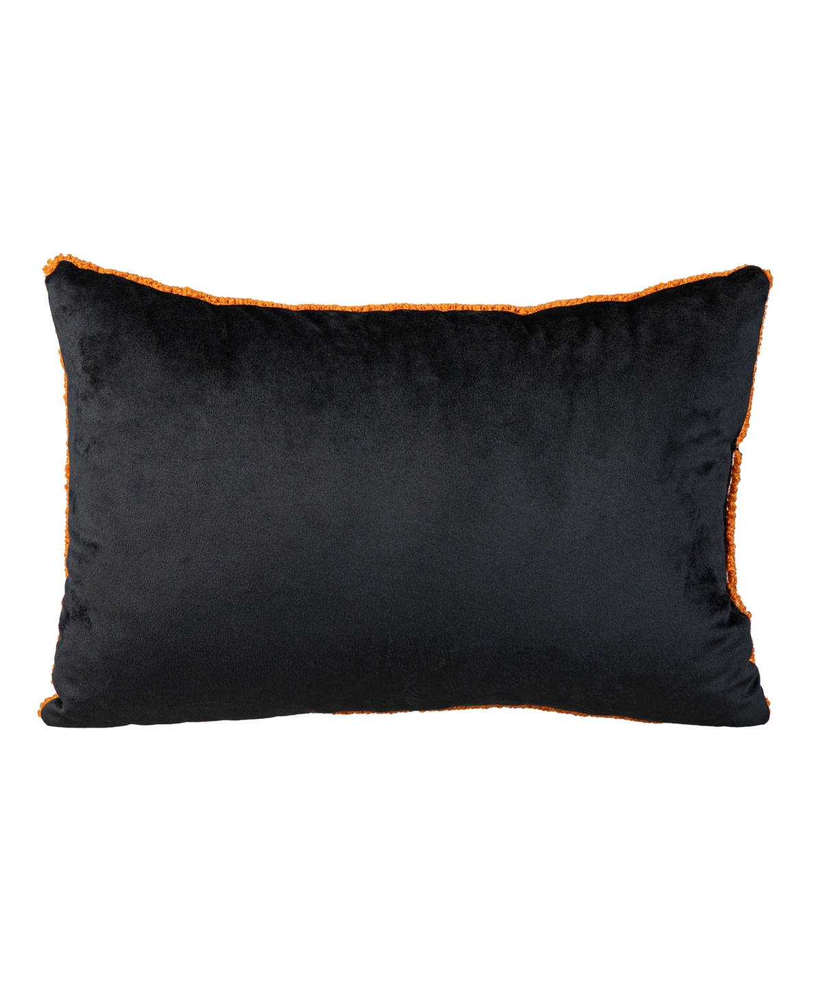 Glitzhome 18"L Hooked Halloween Pumpkins Pillow