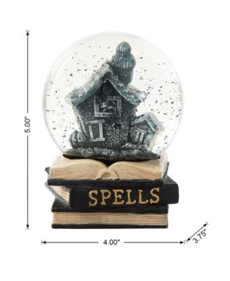 100MM Halloween Polyresin Haunted House Water Globe