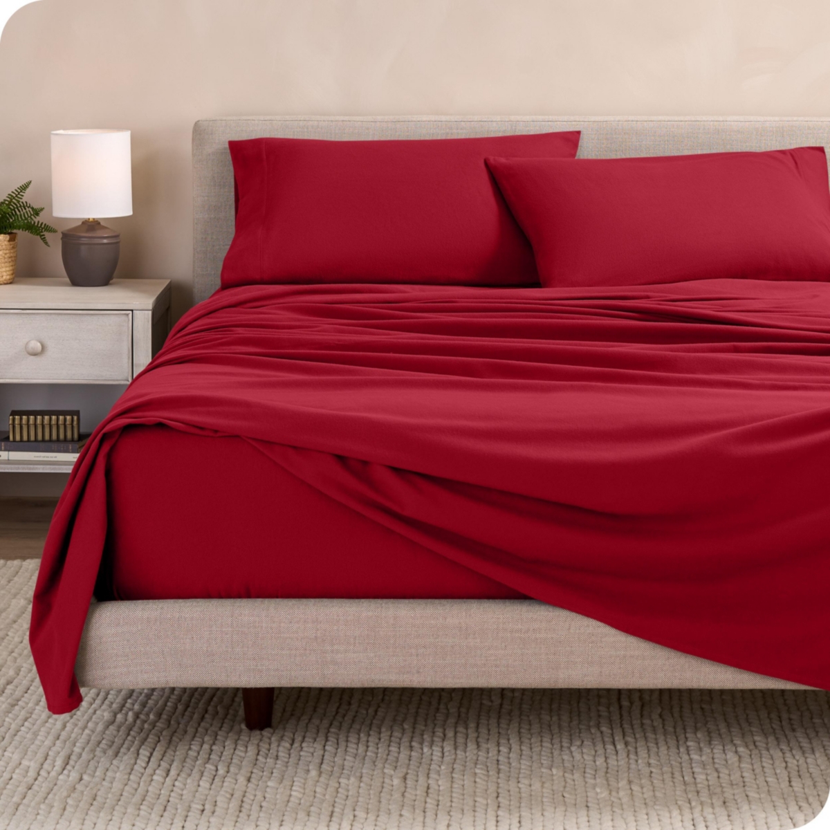 Bare Home Cotton Flannel Sheet Set