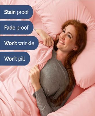 CGK Unlimited Microfiber 3 Piece Deep Pocket Sheet Set, Twin