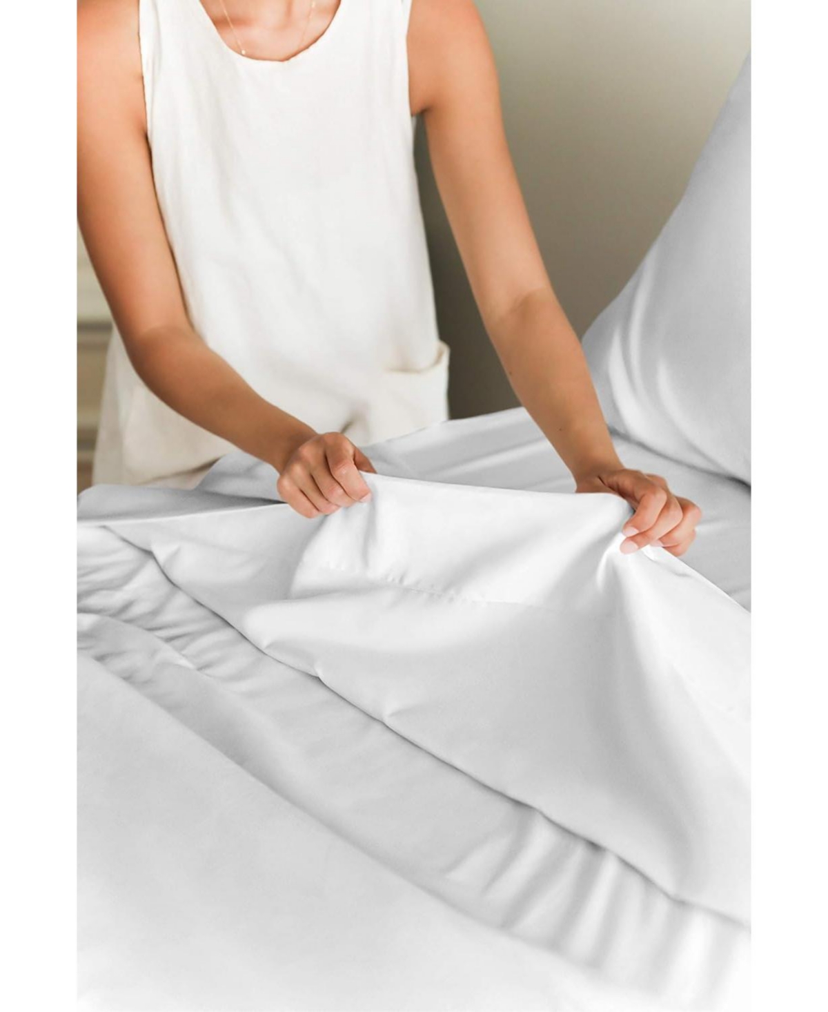 Cgk Unlimited 4 Piece Deep Pocket Cooling Sheet Set Rayon from Bamboo -
