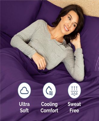 4 Piece Microfiber Sheet Set - Queen