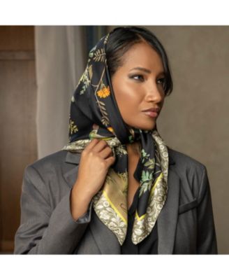 Fantasia - Hand Rolled Silk Foulard for Women