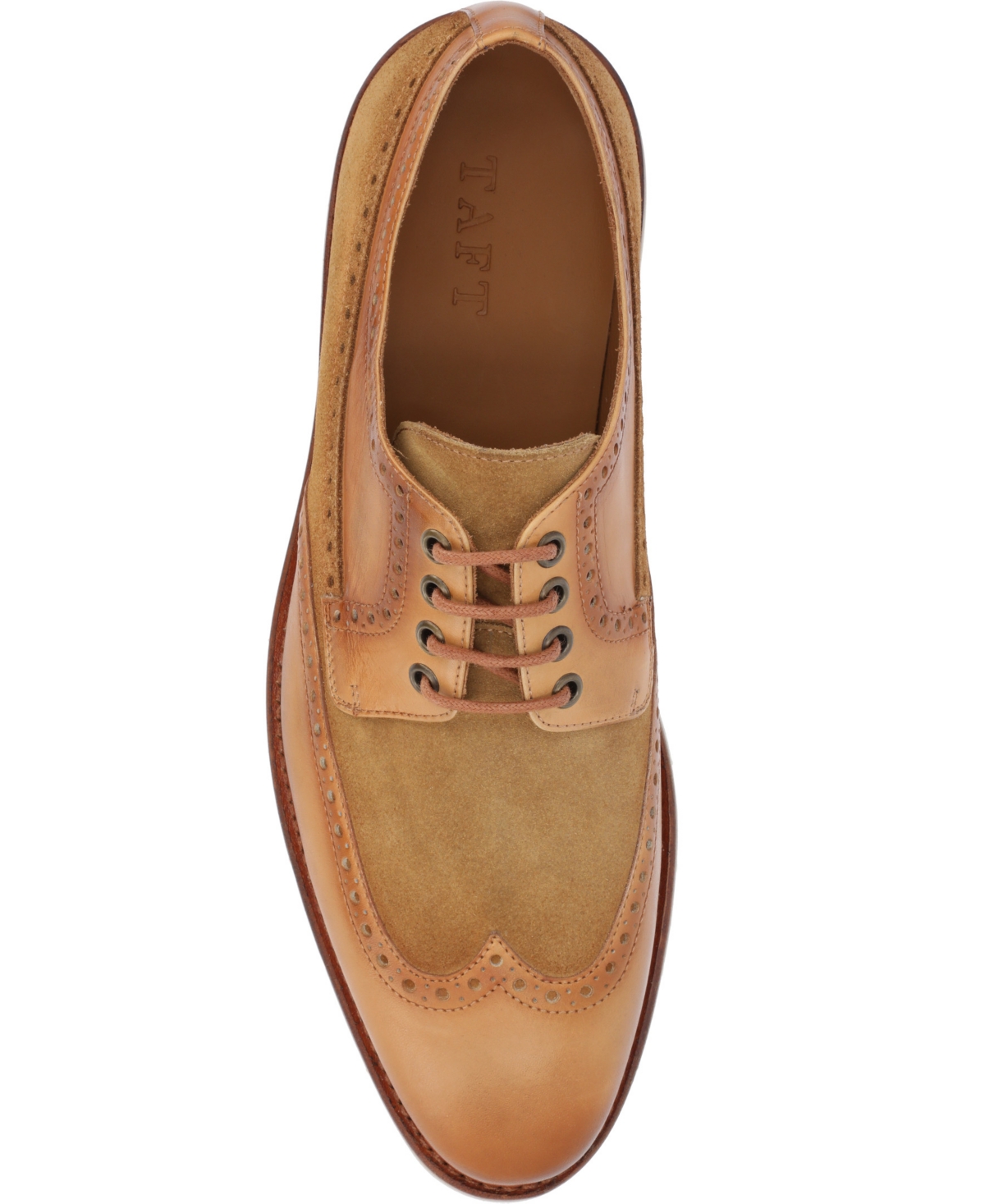Shop Taft Men's The Anderson Lace-up Shoe In Honey