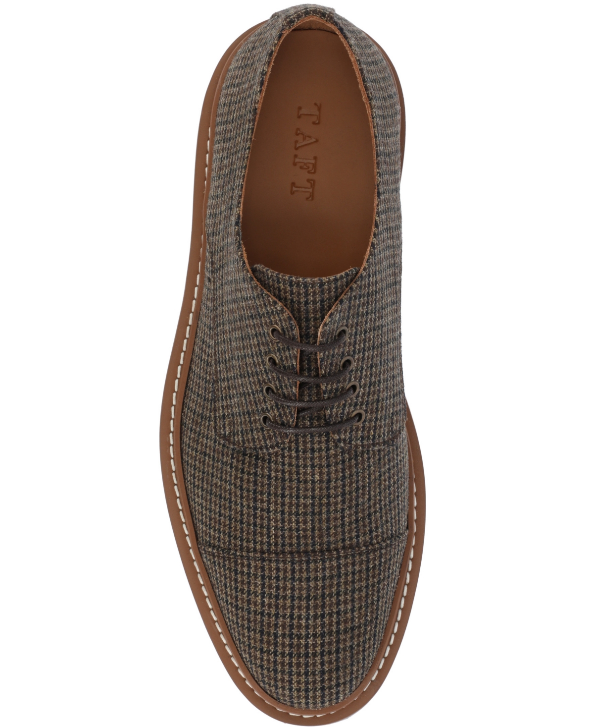 Shop Taft Men's The Country Captoe Shoe With Lug Sole In Espresso