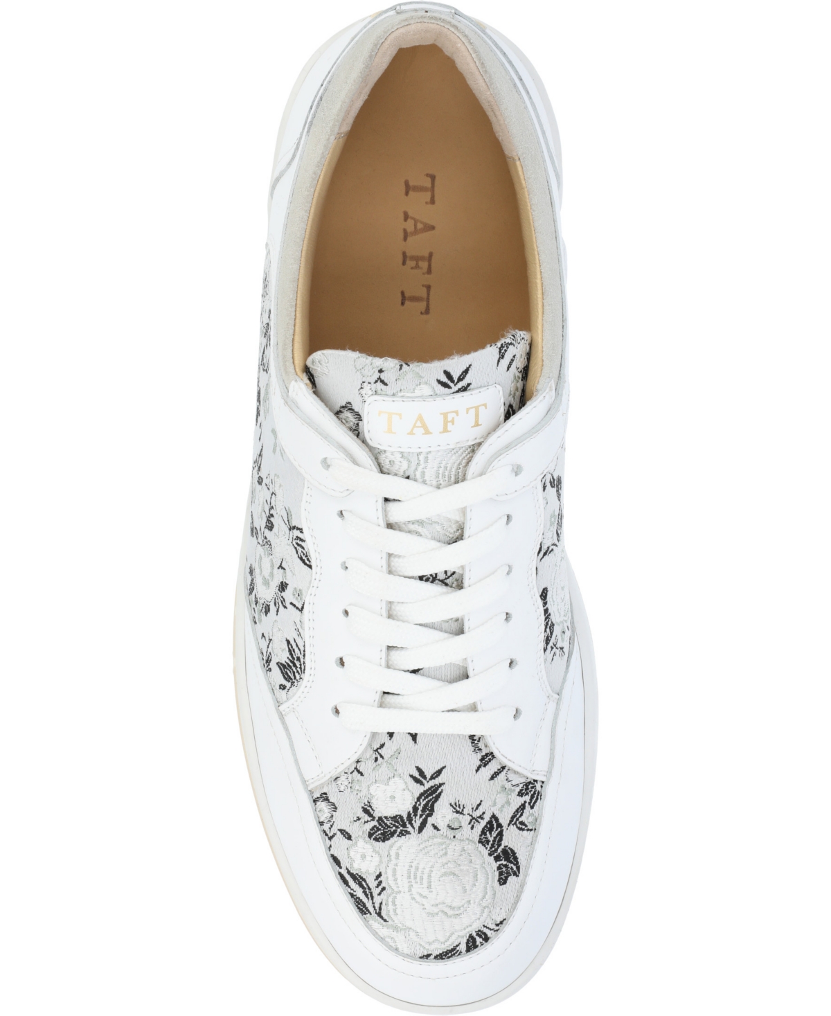 Shop Taft Men's The Rapido Low Sneaker In Eden Blanc