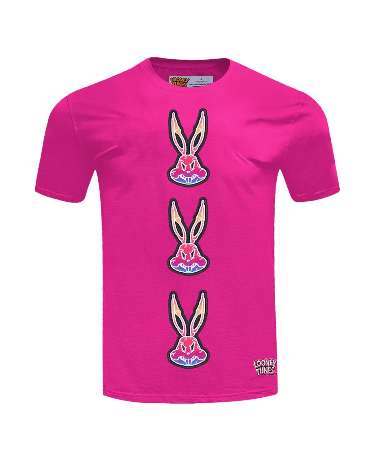 Shop Freeze Max Men's Bugs Bunny Pink Looney Tunes Acid Colors T-shirt
