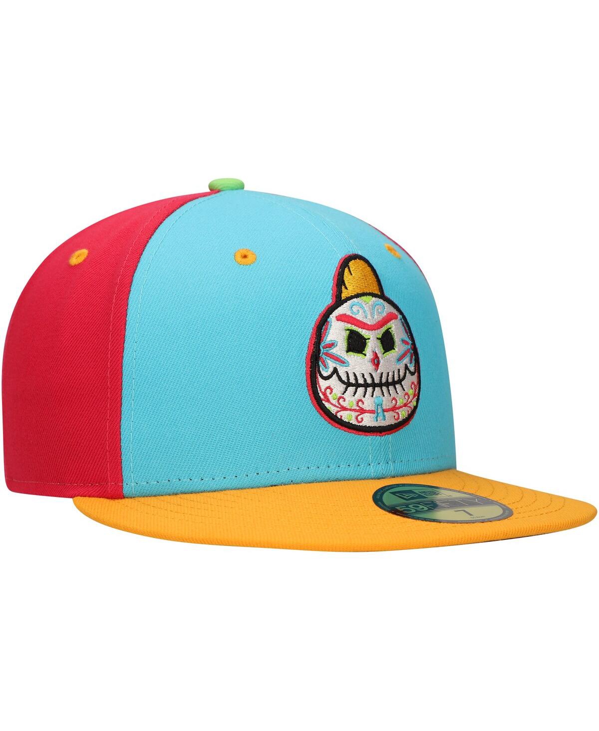New Era Men's White Llamas de Hickory Copa de la Diversion 59Fifty Fitted Hat