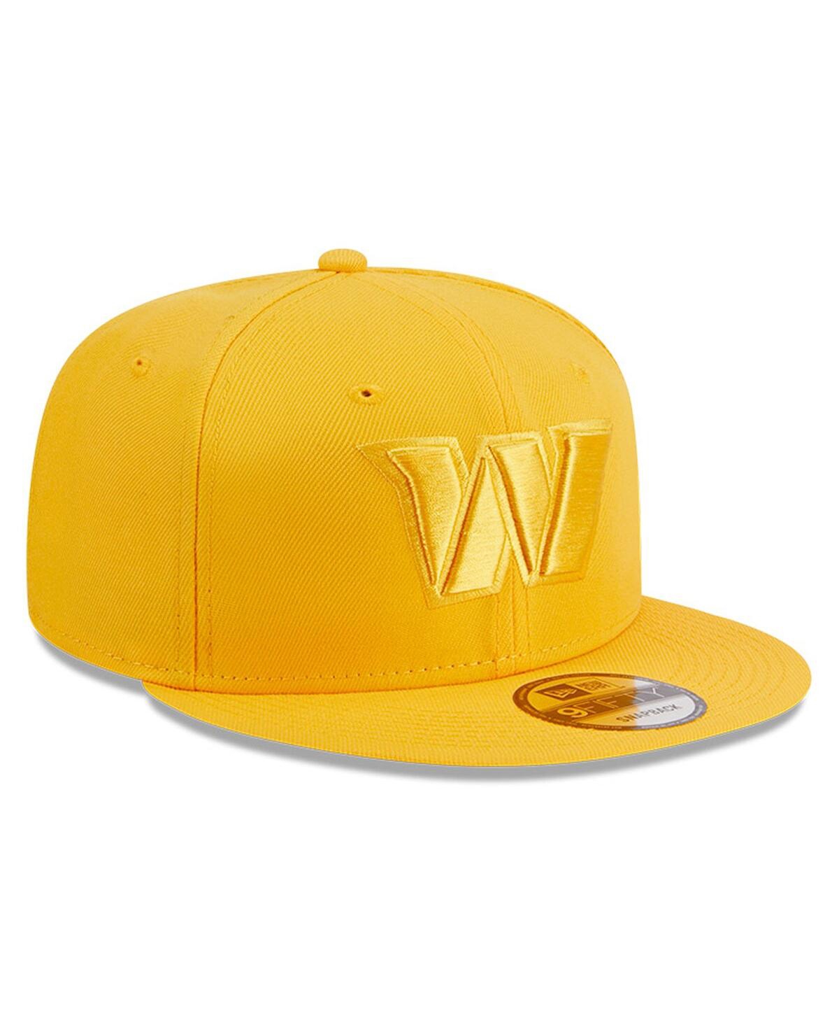 Shop New Era Men's Gold Washington Commanders Color Pack 9fifty Snapback Hat