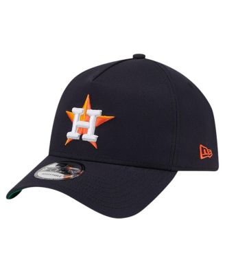 Men's Navy Houston Astros Team Color A-Frame 9Forty Adjustable Hat