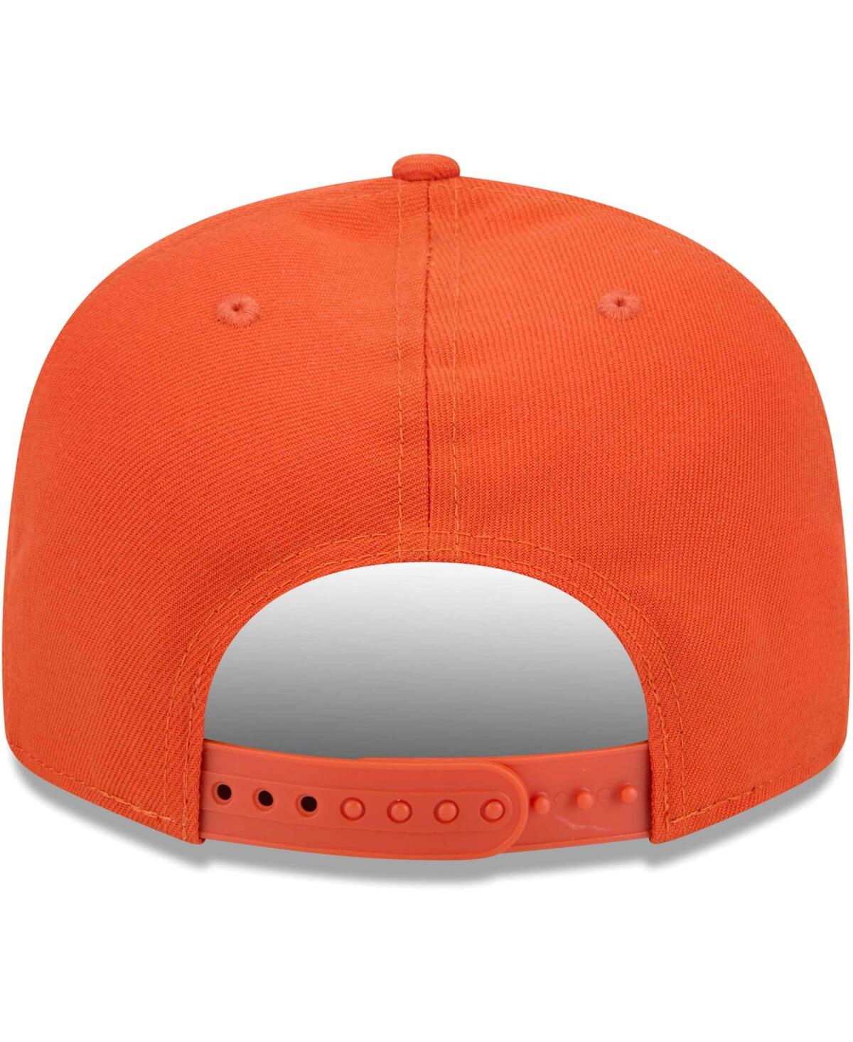 Shop New Era Men's Orange Cincinnati Bengals Independent 9fifty Snapback Hat