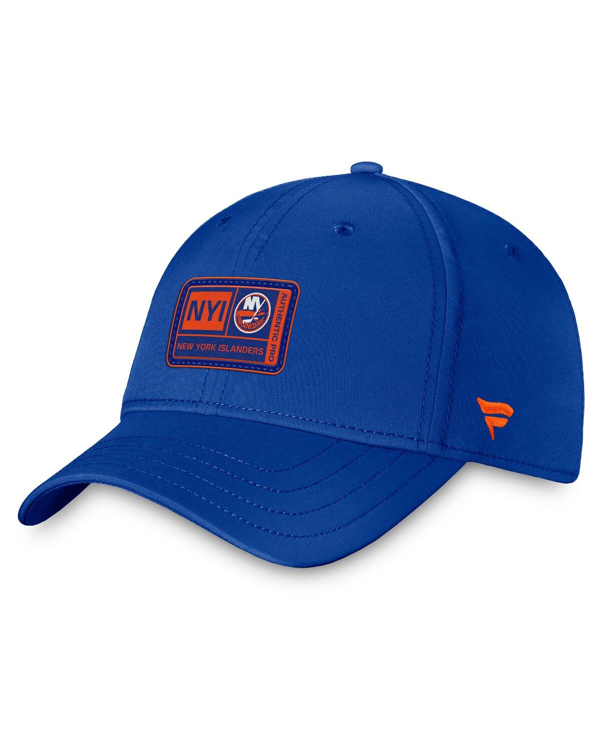 Branded Men's Royal New York Islanders Authentic Pro Training Camp Flex Hat - Deep Royal
