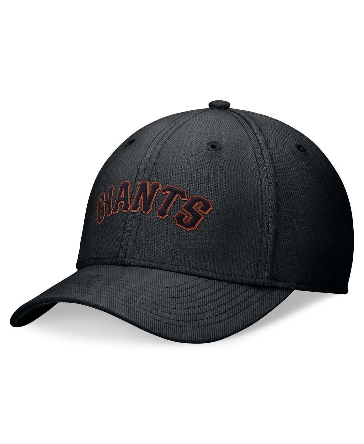 Nike Men's Black Pittsburgh Pirates Evergreen Performance Flex Hat In Black