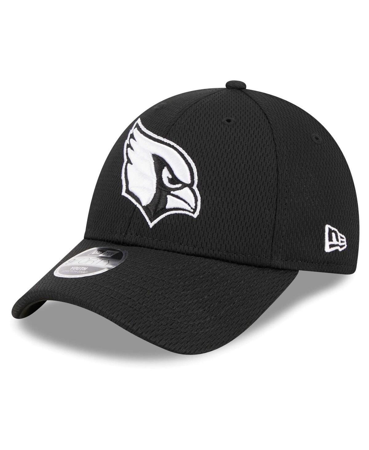 Youth Black Arizona Cardinals Main B-Dub 9Forty Adjustable Hat - Black