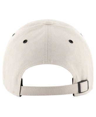 47 Brand Men's Cream Miami Heat Lunar Clean Up Adjustable Hat